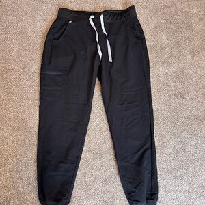 Figs Black Technical Jogger Pants size medium